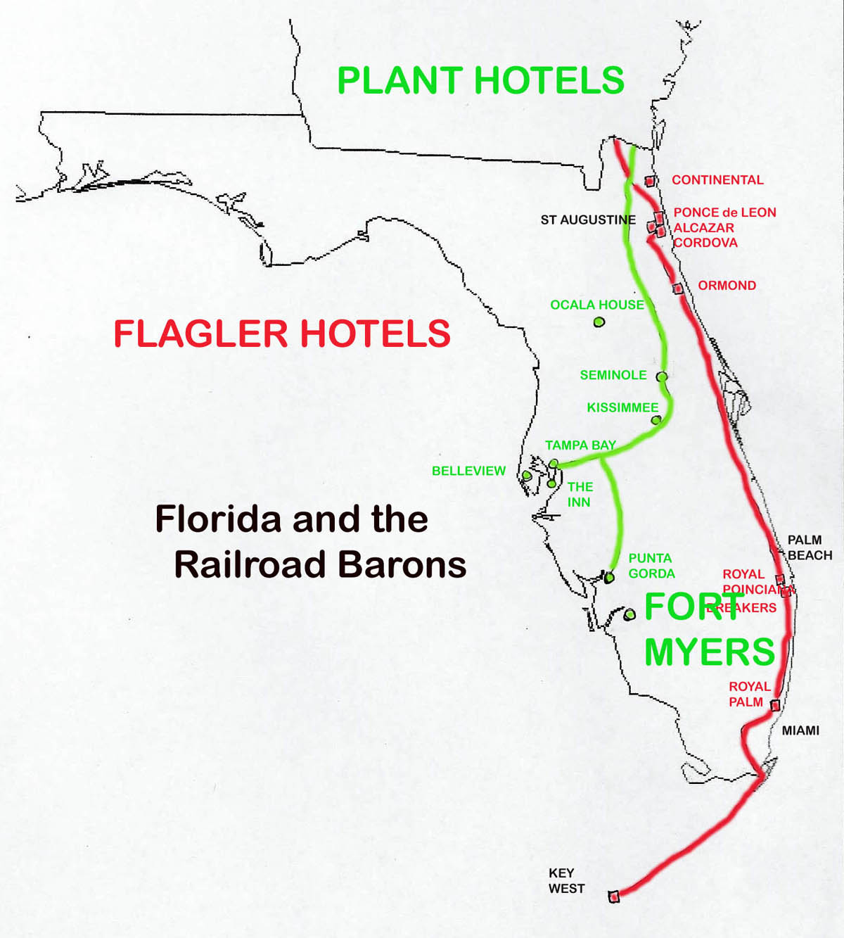 Florida Railroads in 1880-1900:></center><p>

<div class=MsoNormal align=center style='text-align:center'><b
style='mso-bidi-font-weight:normal'>

<hr size=2 width=